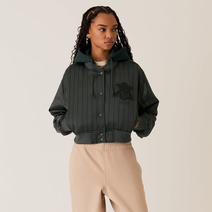 Women Kith Kith Women Gorman II Cropped Jacket - Machine