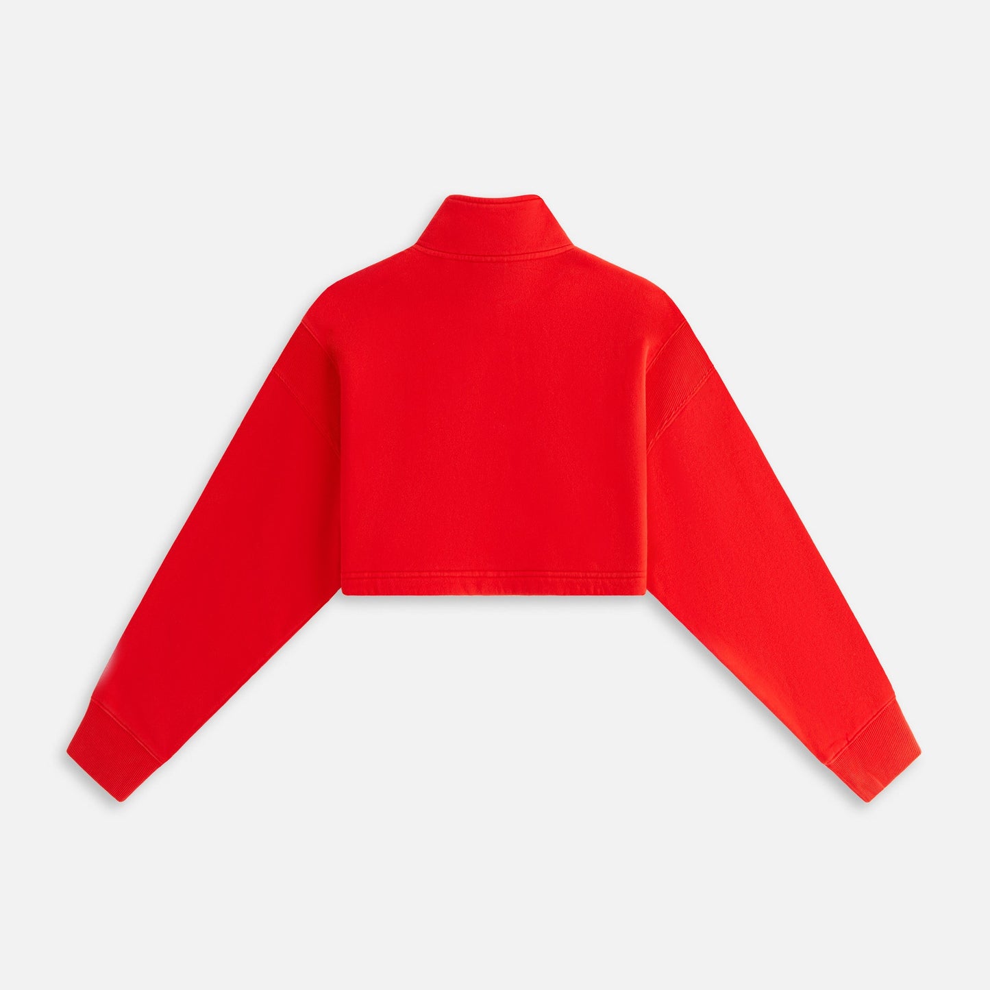 Women Kith Kith Women Vesper Sueded Quarter Zip - Cinnabar