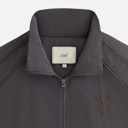 Women Kith Kith Women Azariah Seamed Track Jacket - Phantom Grey
