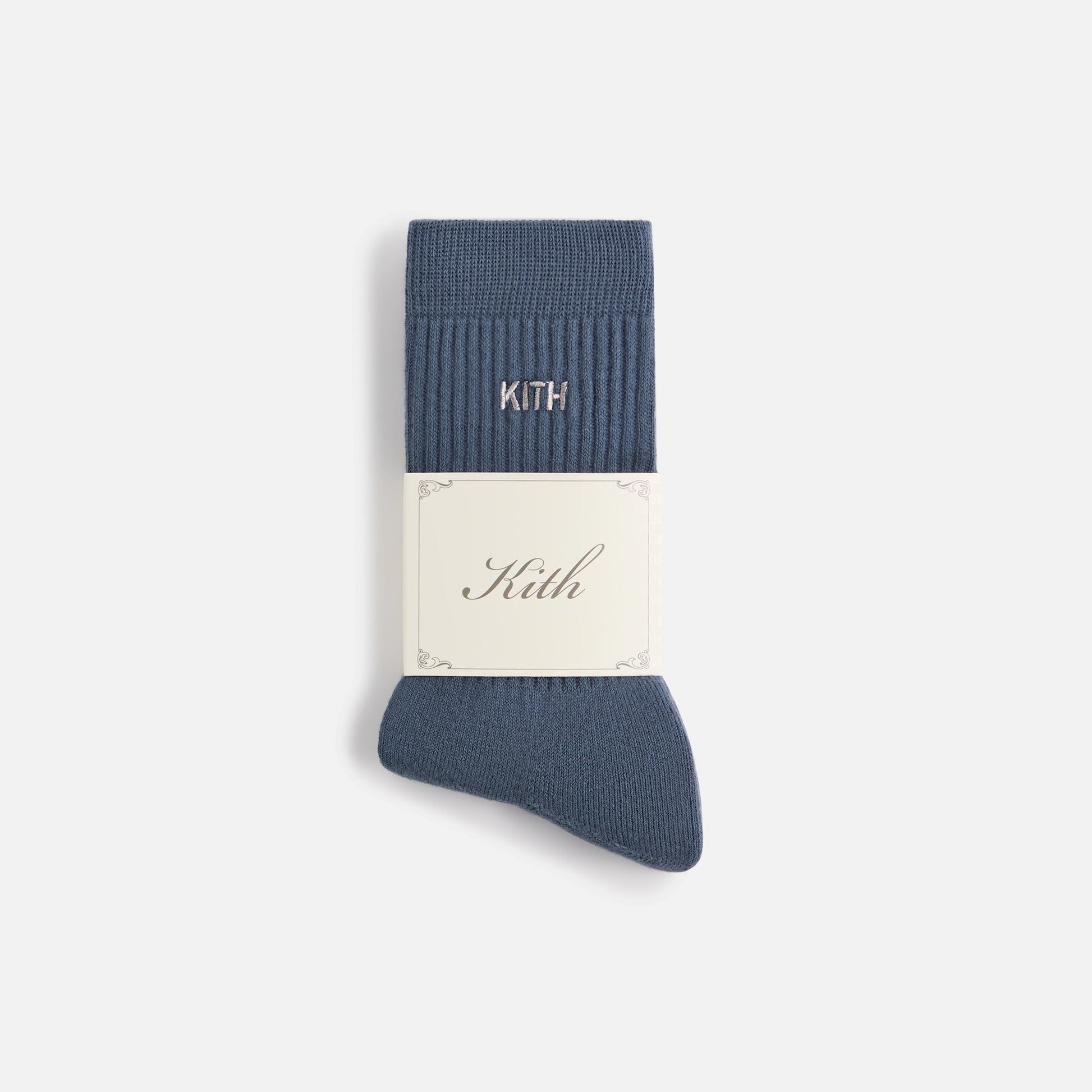 Women Kith Kith Women Speed Logo Classic Crew Sock - Gotham