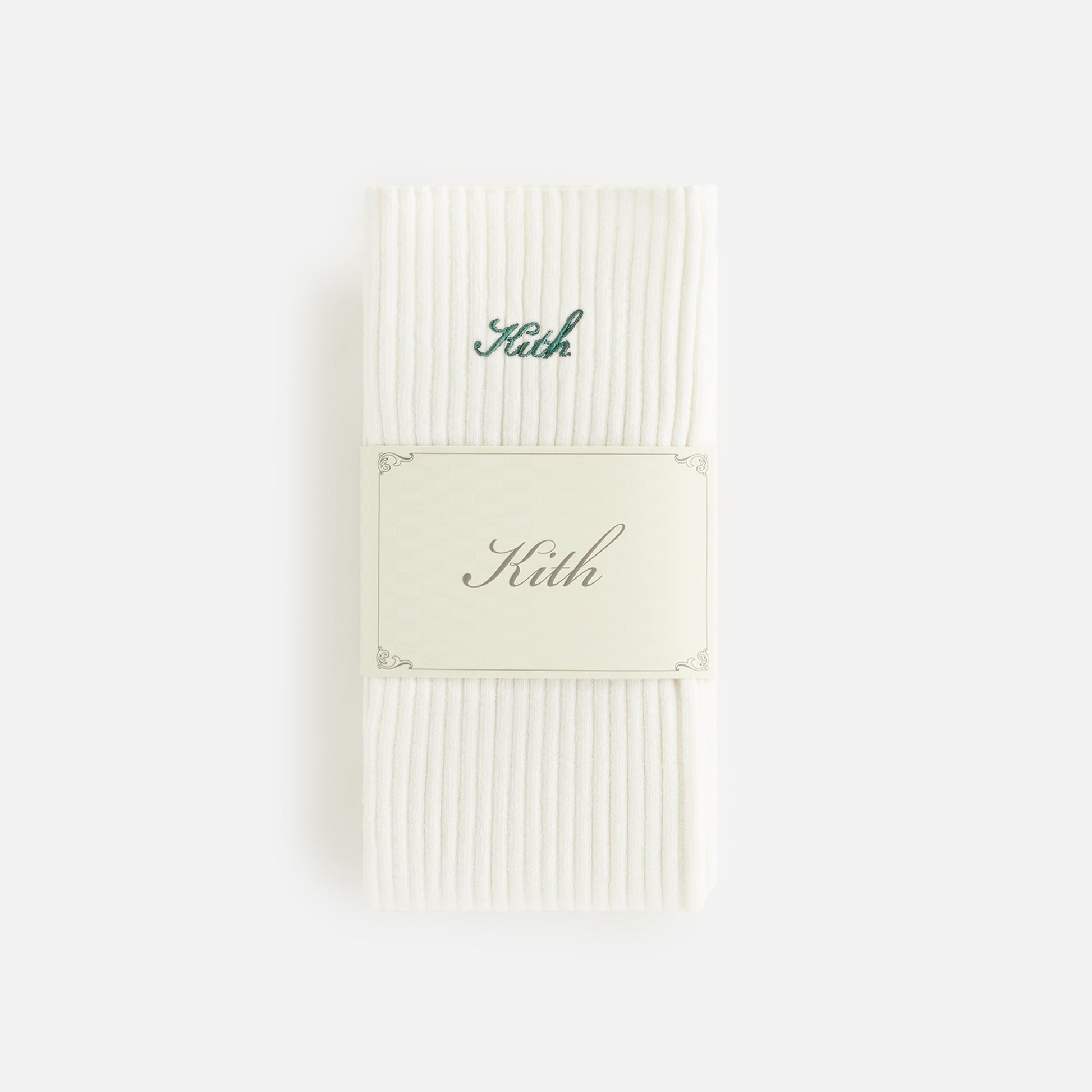 Women Kith Kith Women Script Logo Leg Warmer - Whisper