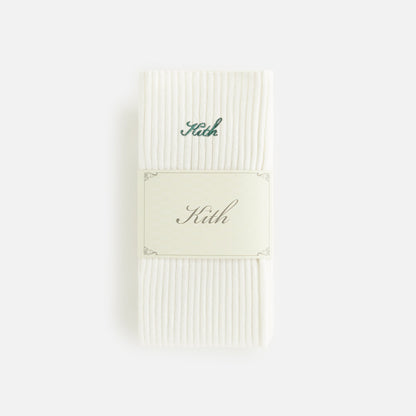 Women Kith Kith Women Script Logo Leg Warmer - Whisper