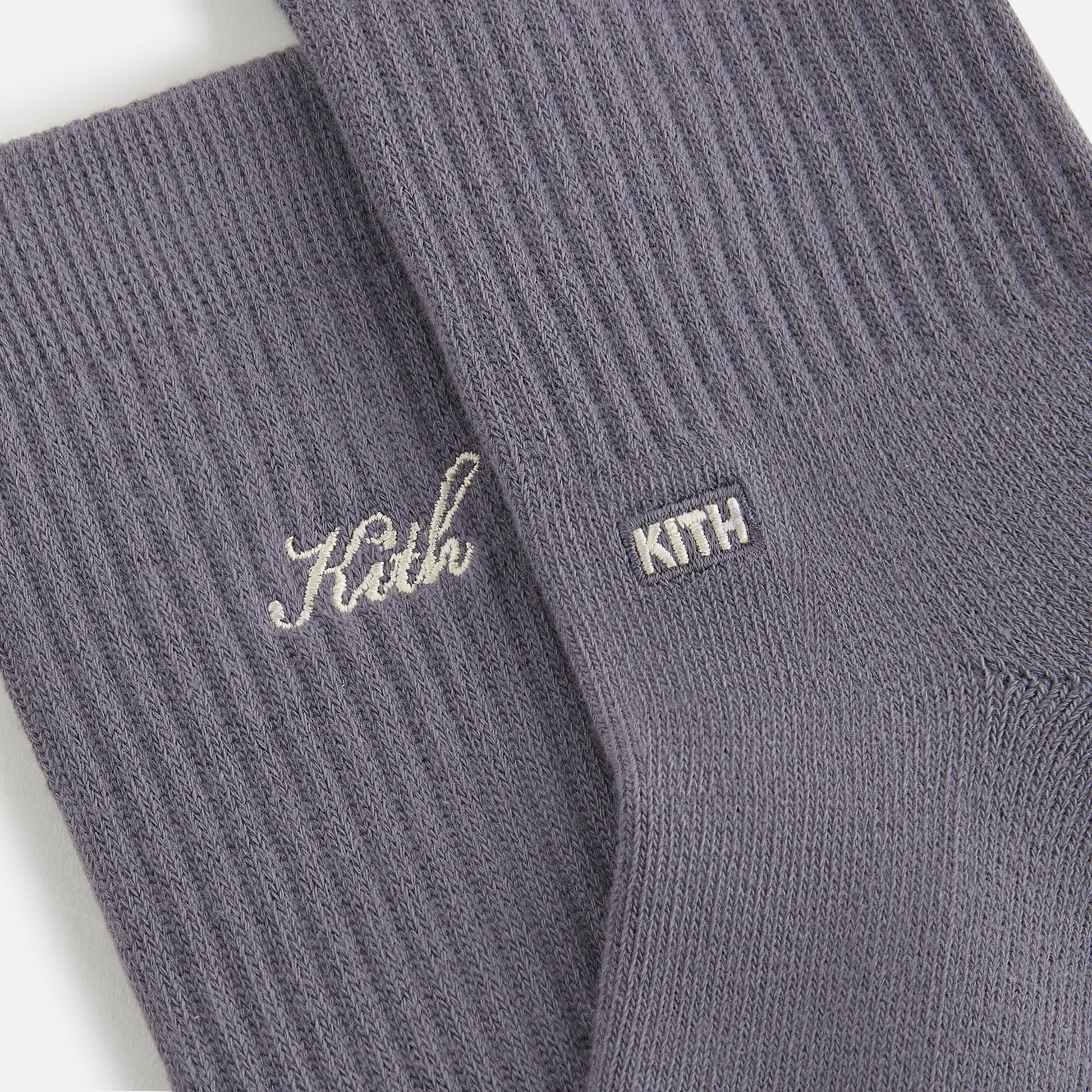 Women Kith Kith Women Script Classic Crew Socks 3-Pack - Multi