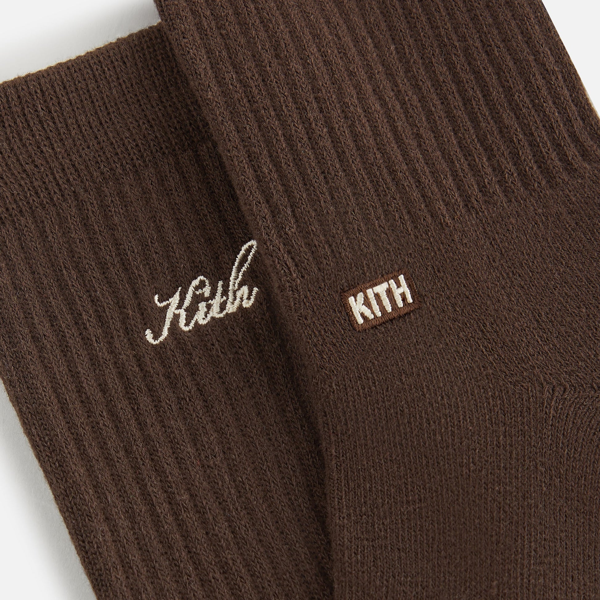 Women Kith Kith Women Script Classic Crew Socks 3-Pack - Multi