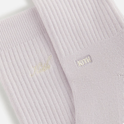 Women Kith Kith Women Script Classic Crew Socks 3-Pack - Multi