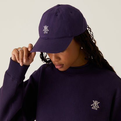 Women Kith Kith Women Crest Embroidered Classic Cap - Nightshade