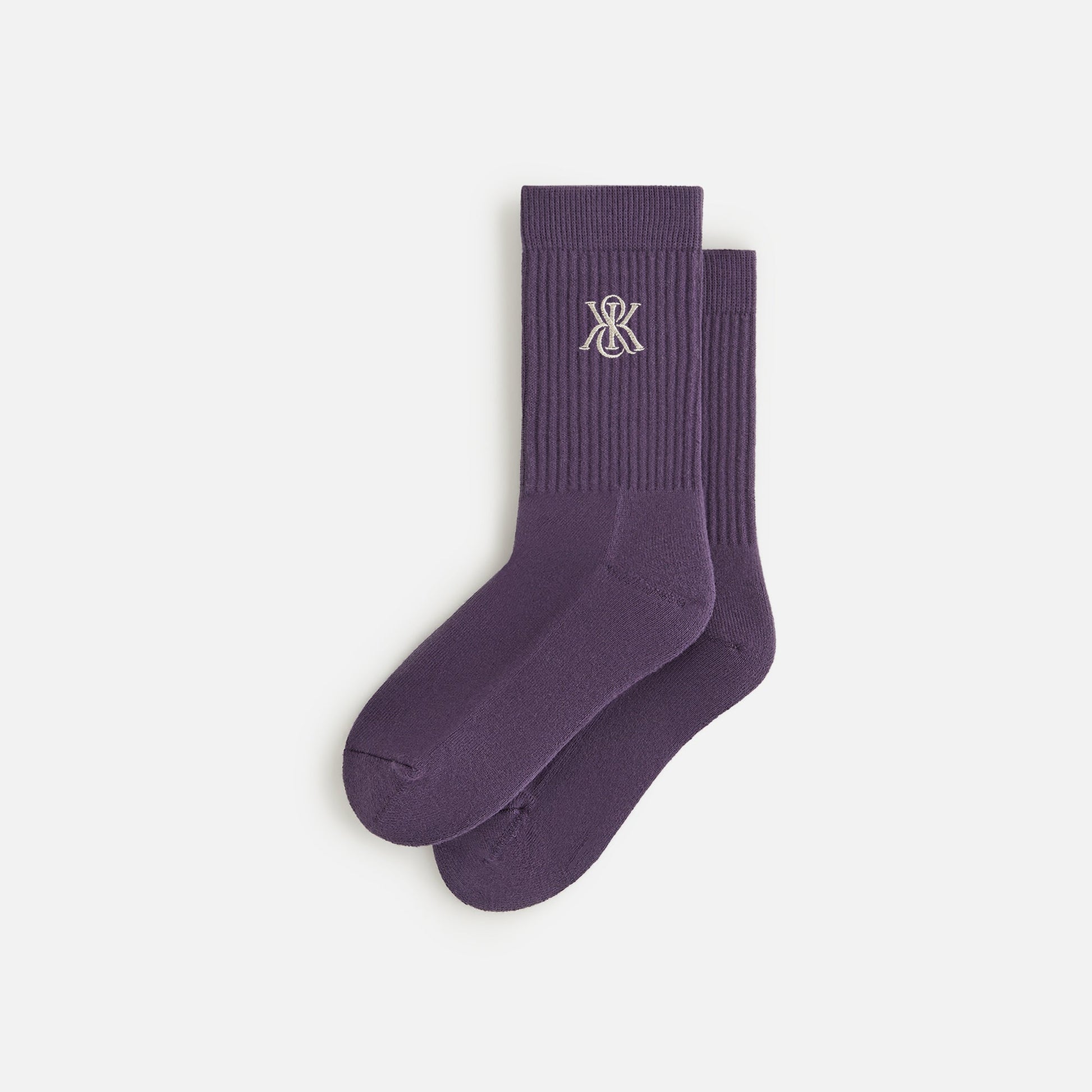 Women Kith Kith Women Crest Crew Sock - Nightshade