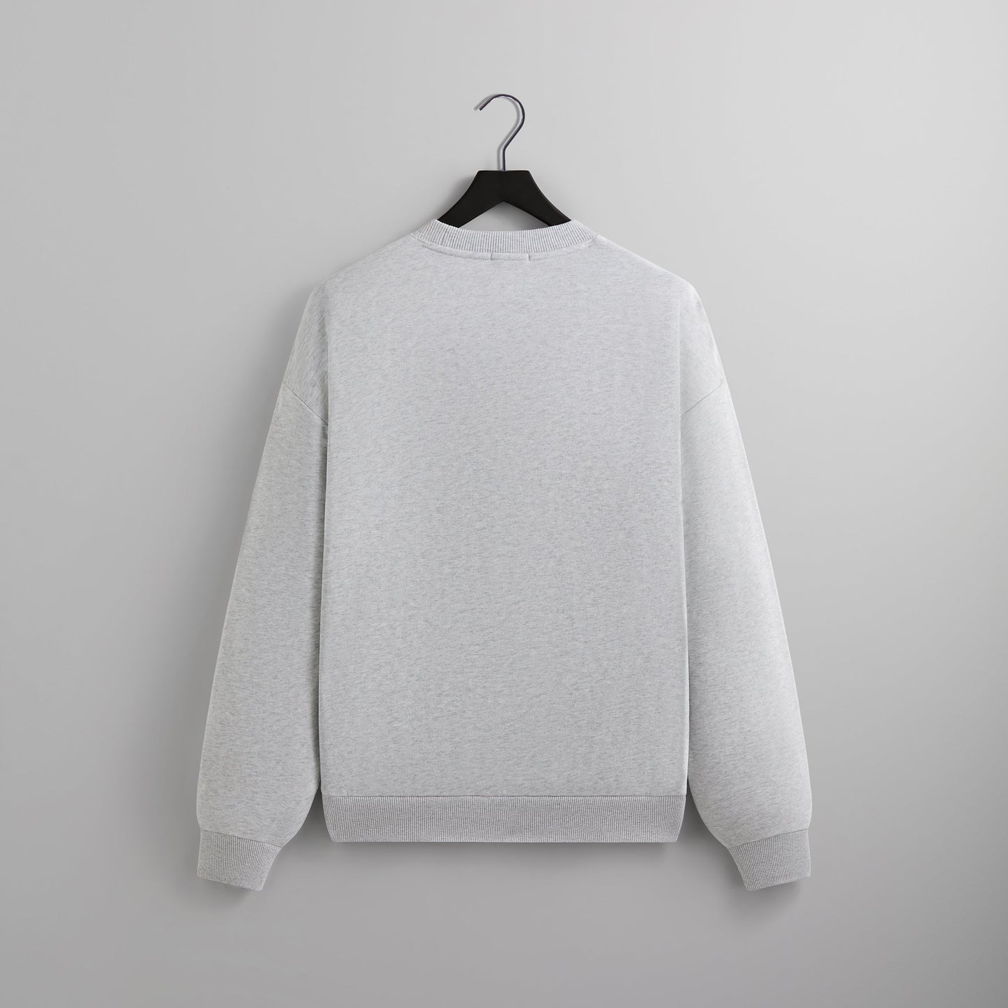 Men Kith Kith Floral Script Nelson Crewneck - Light Heather Grey