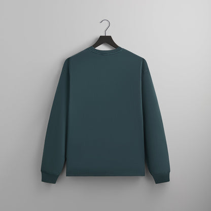 Men Kith Kith Long Sleeve LAX Tee - Serpentine