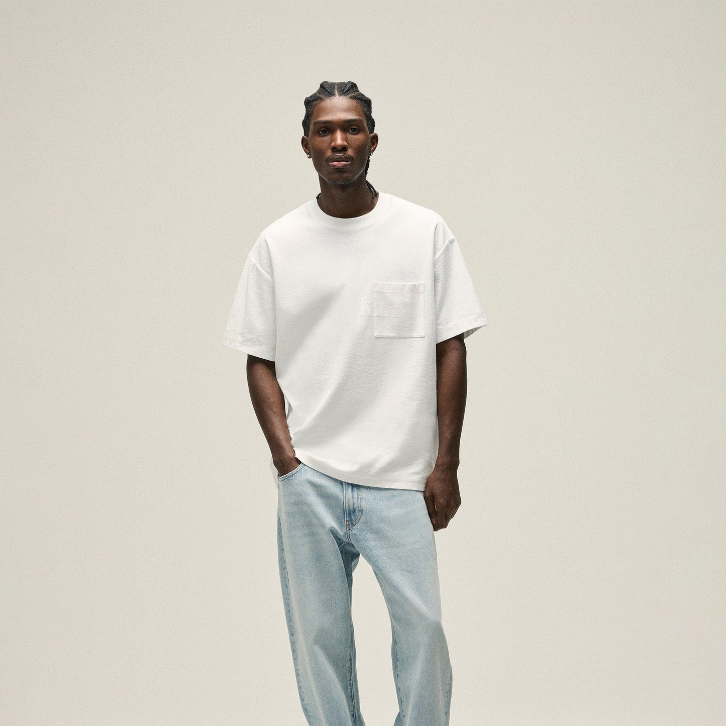 Men Kith Kith Short Sleeve Quinn Tee - White