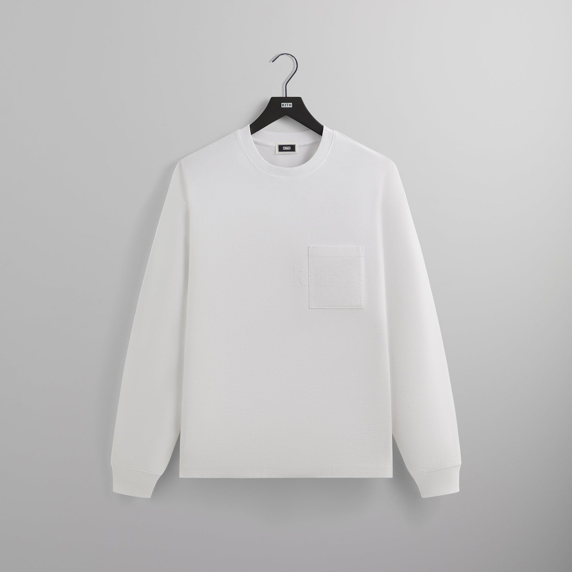 Men Kith Kith Long Sleeve Quinn Tee - White