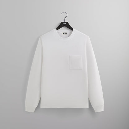 Men Kith Kith Long Sleeve Quinn Tee - White