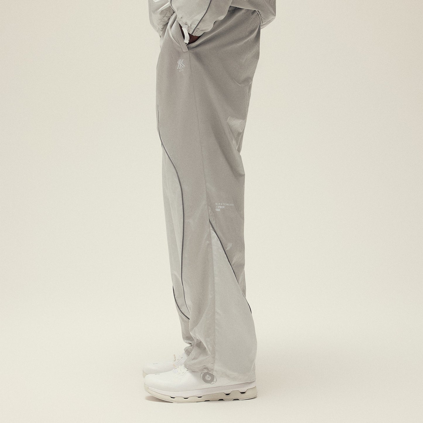 Men Kith Kith Seamed Nylon Bolt Pant - Podium