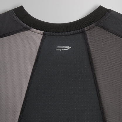 Men Kith Kith Long Sleeve Panelled Otto Tee - Black