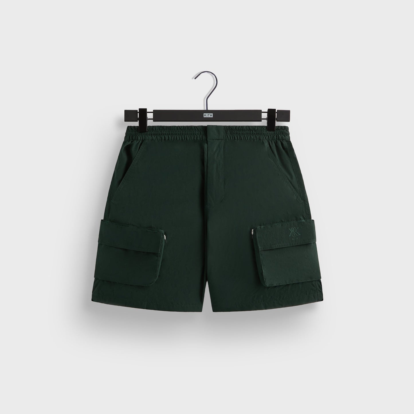 Men Kith Kith Wrinkle Nylon Evan Cargo Short - Stadium