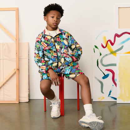 Kids Kith Kith Kids Reversible Claremont Jacket - Waffle