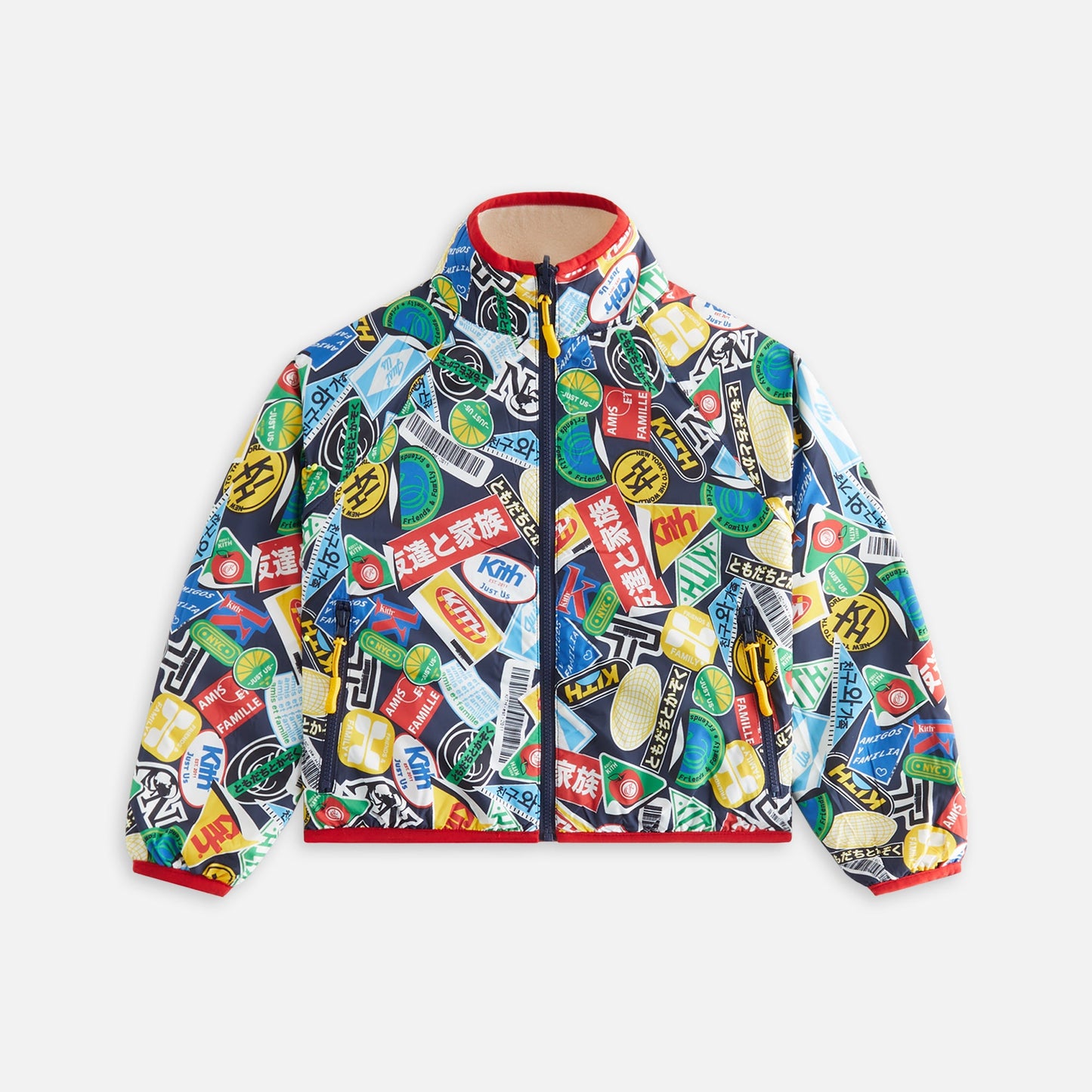 Kids Kith Kith Kids Reversible Claremont Jacket - Waffle