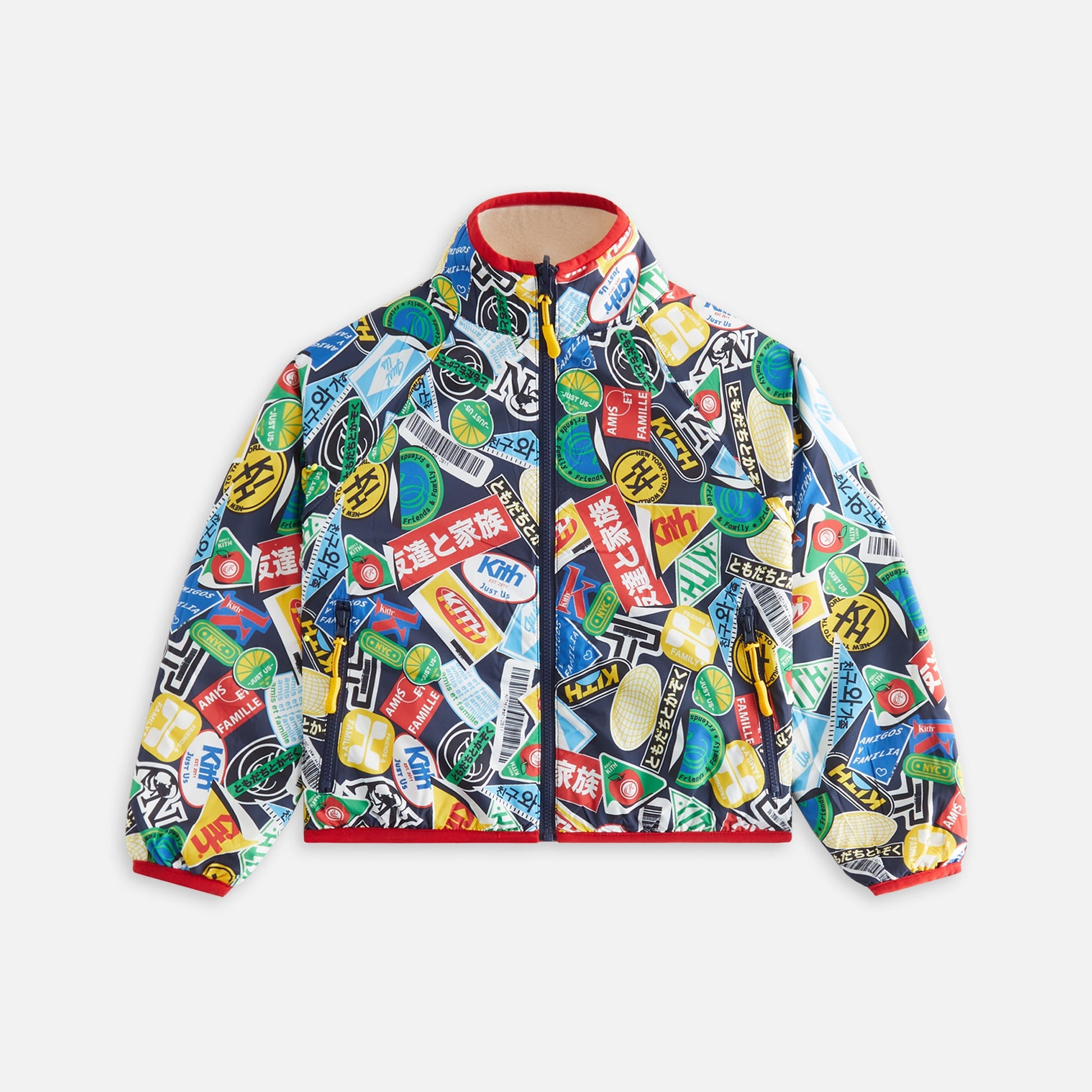 Kids Kith Kith Kids Reversible Claremont Jacket - Waffle