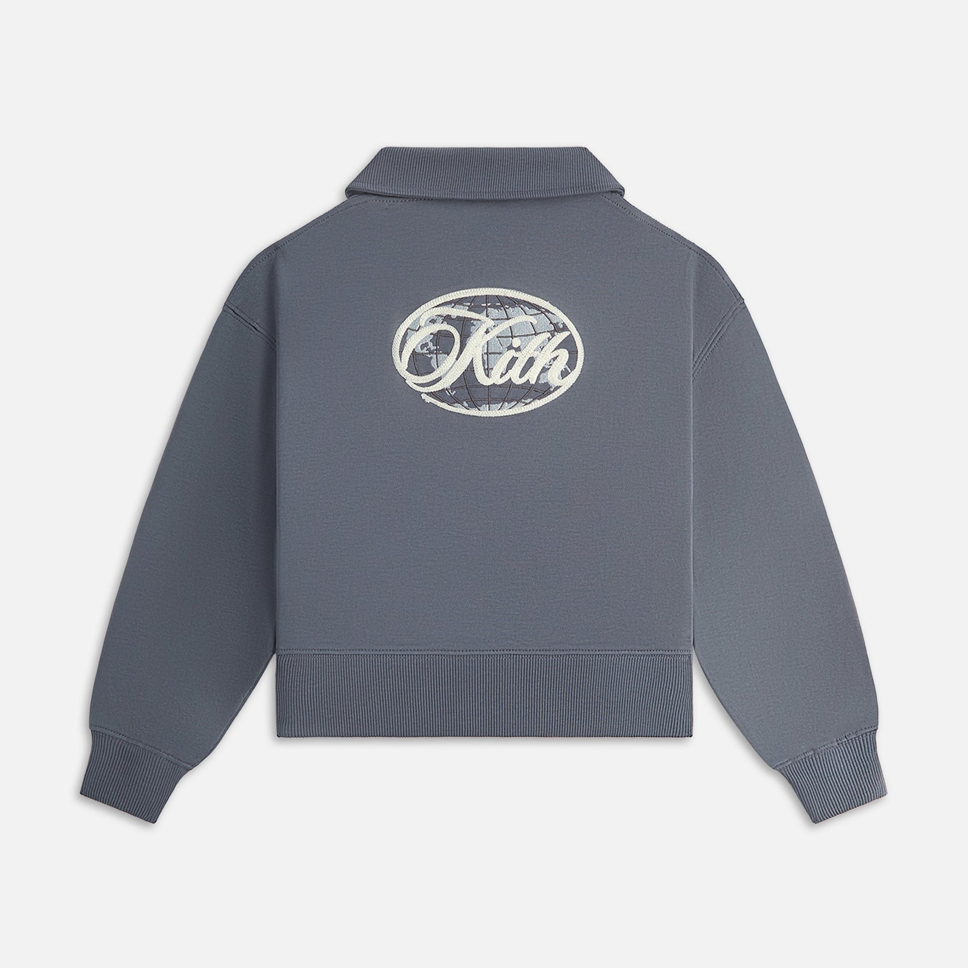 Kids Kith Kith Kids Nelson Quarter Zip Rugby - Torpedo