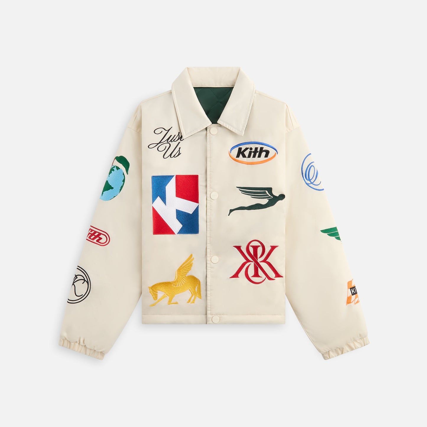 Kids Kith Kith Kids Reversible Coaches Jacket - Stadium