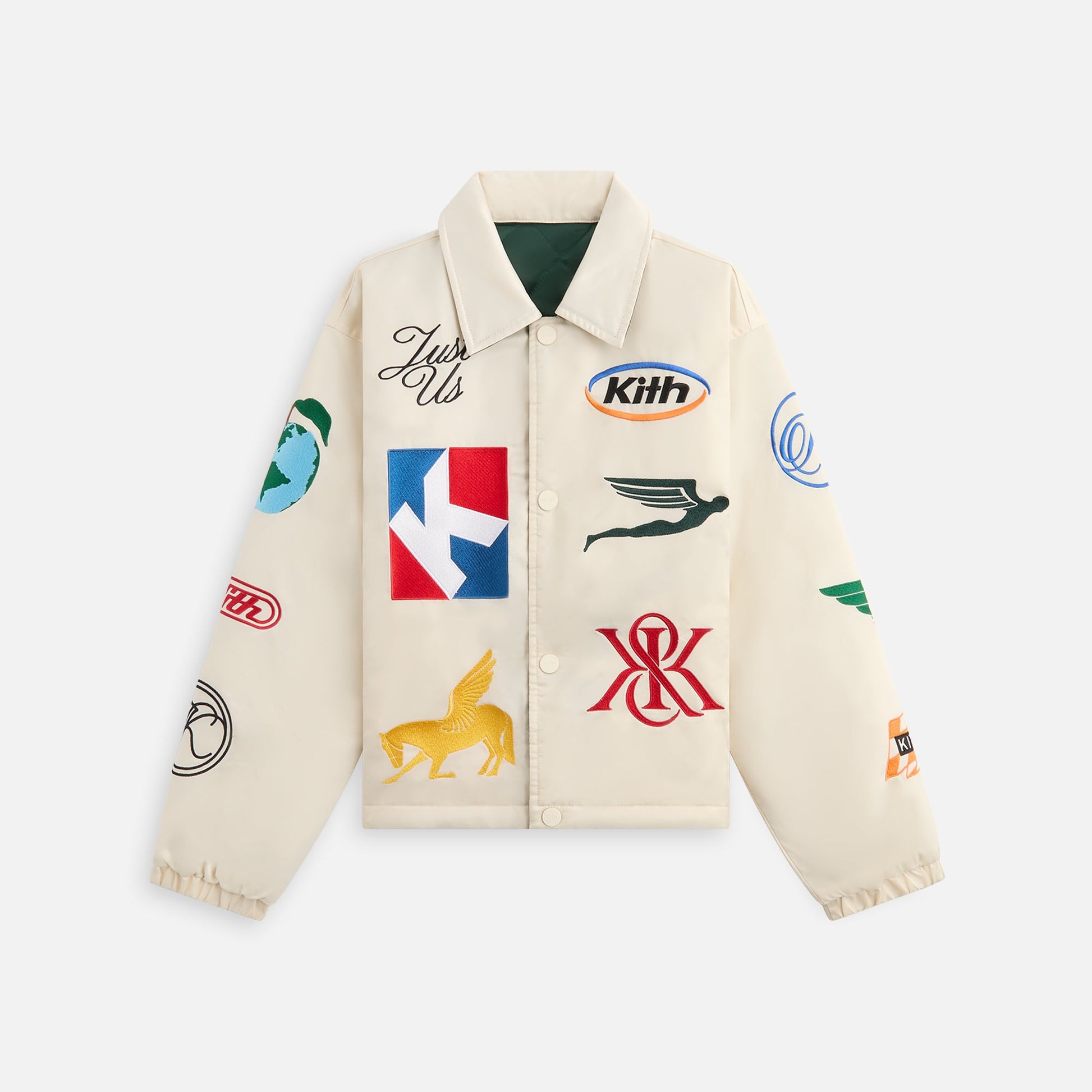 Kids Kith Kith Kids Reversible Coaches Jacket - Stadium