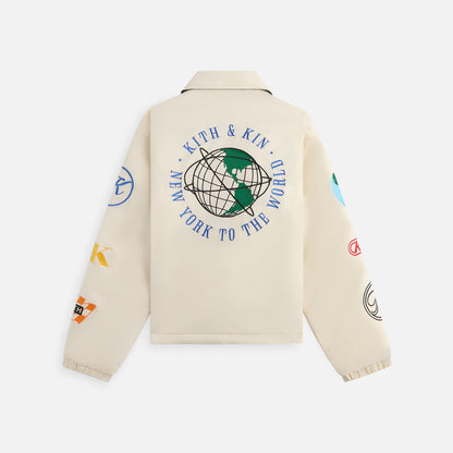 Kids Kith Kith Kids Reversible Coaches Jacket - Stadium