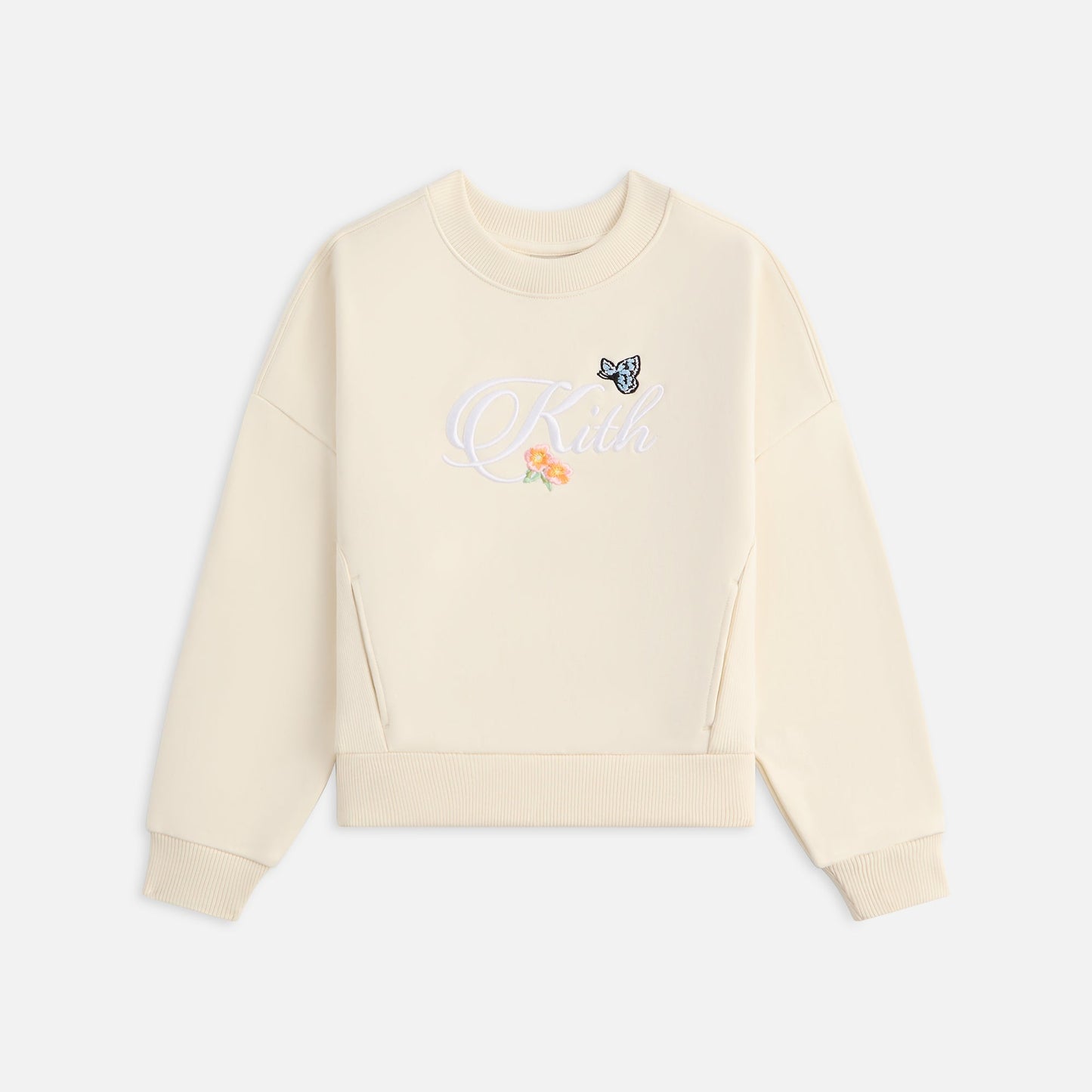 Kids Kith Kith Kids Script Nelson Crewneck - Silk