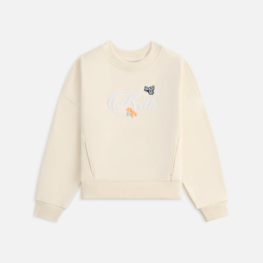 Kids Kith Kith Kids Script Nelson Crewneck - Silk