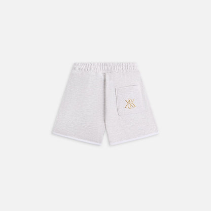 Kids Kith Kith Kids Logo Jordan Short - Light Heather Grey