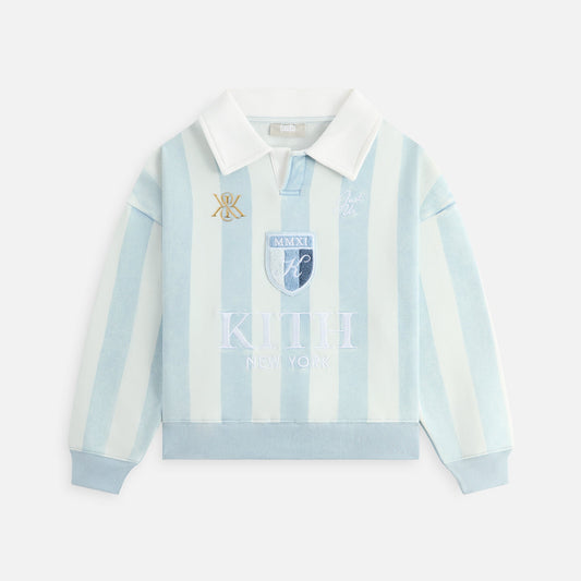 Kids Kith Kith Kids Collared Logo Nelson Sweatshirt - Melody