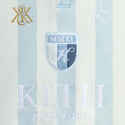 Kids Kith Kith Kids Collared Logo Nelson Sweatshirt - Melody