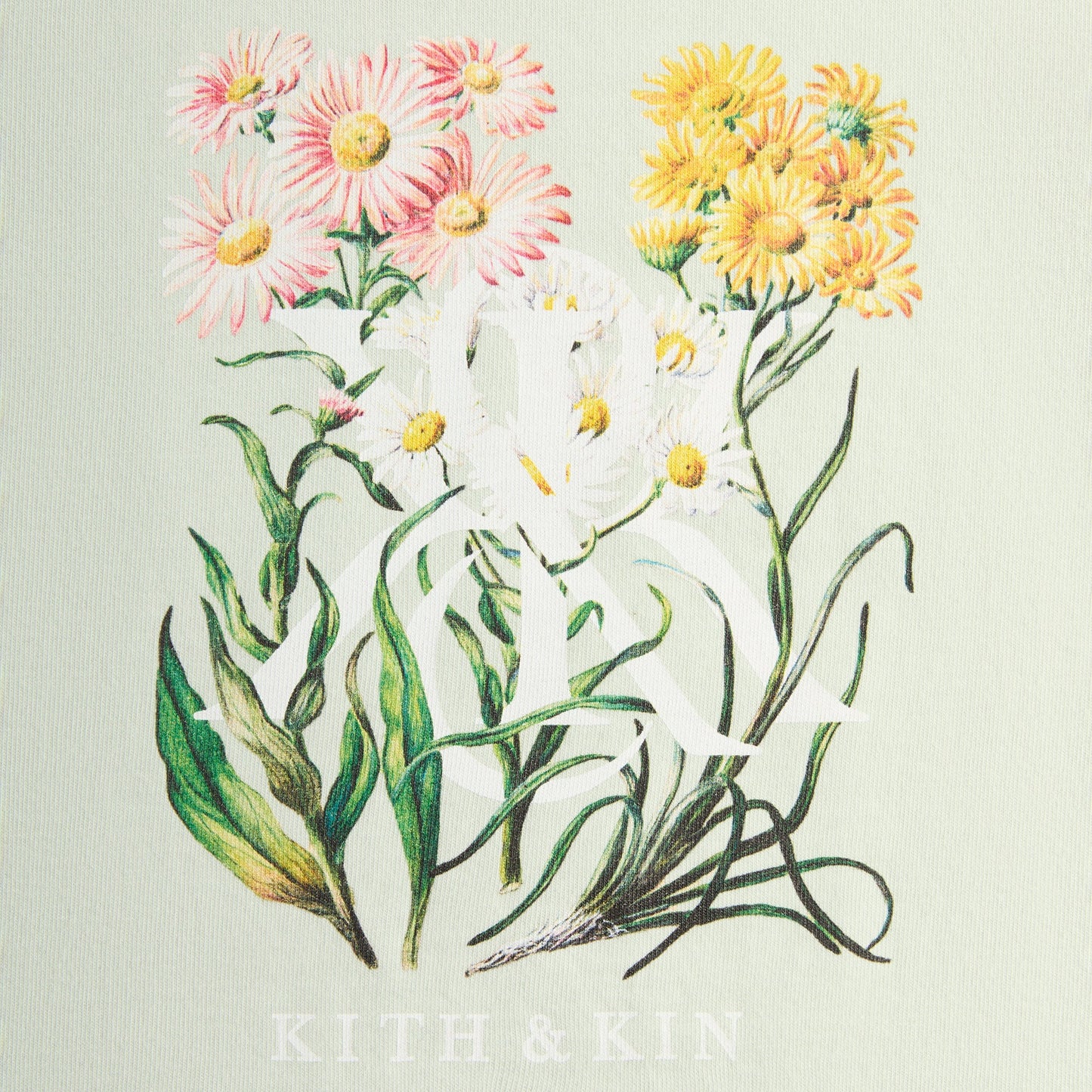 Kids Kith Kith Kids K&K Daisy Vintage Tee - Zen