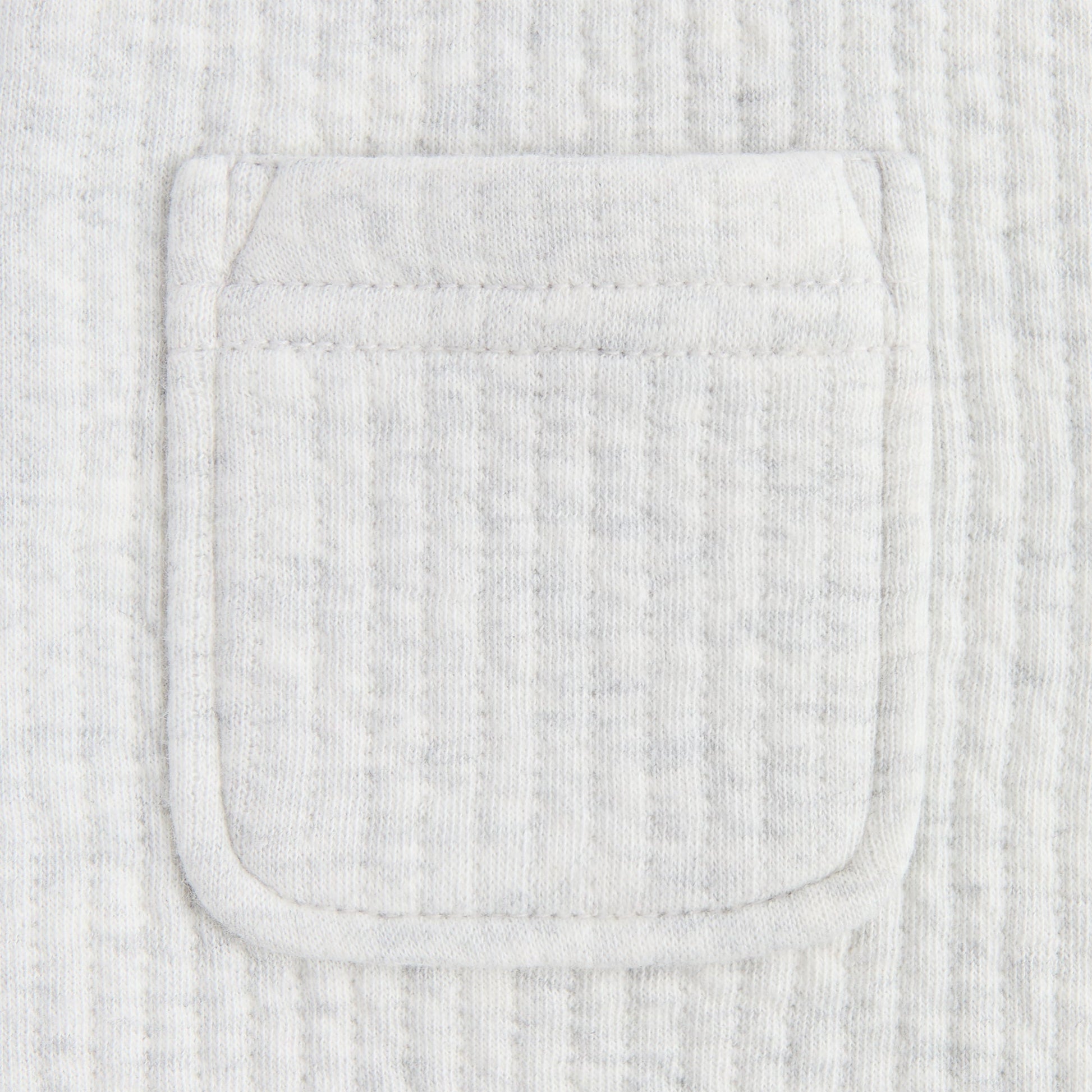 Kids Kith Kith Baby Quilted Coverall - Light Heather Grey