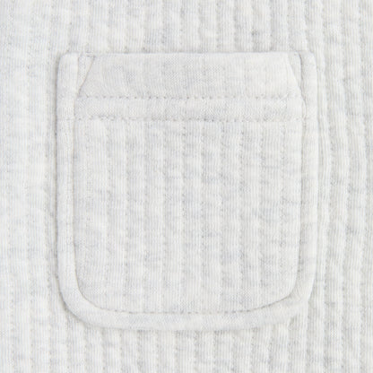Kids Kith Kith Baby Quilted Coverall - Light Heather Grey