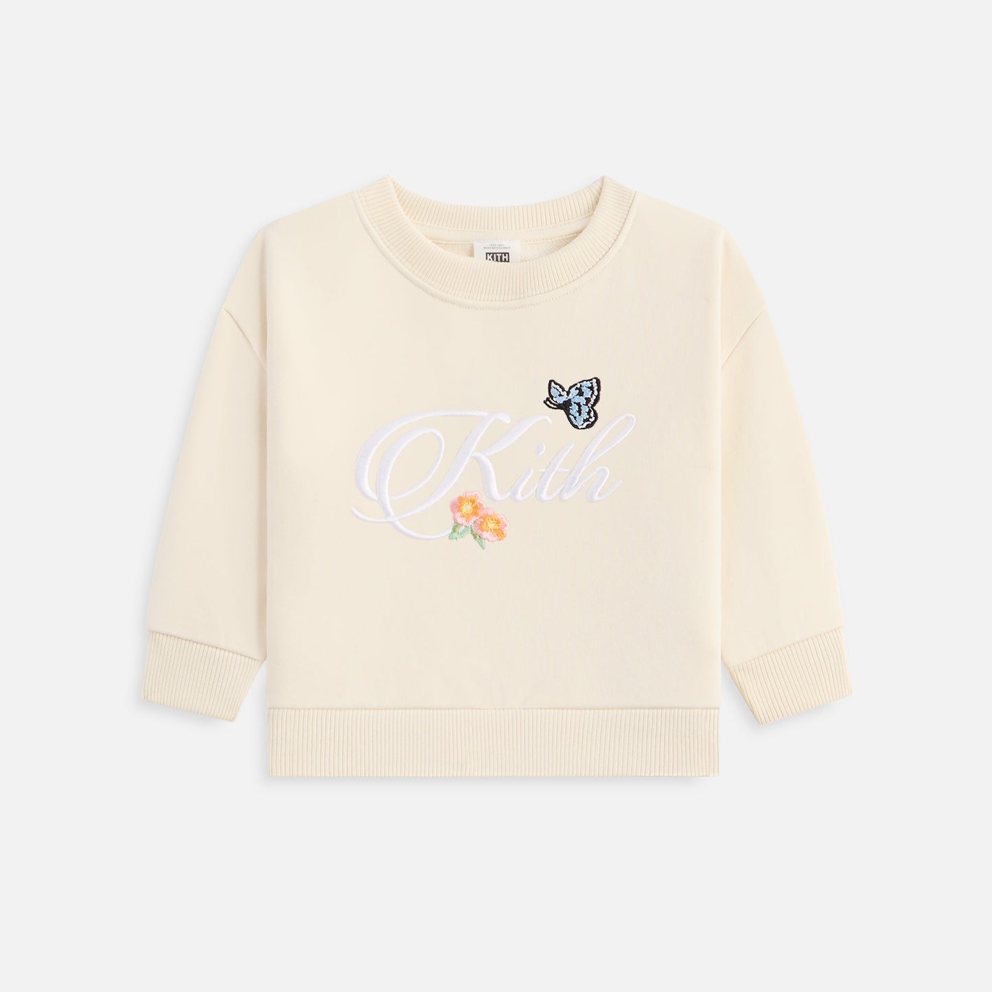 Kids Kith Kith Baby Script Nelson Crewneck - Silk