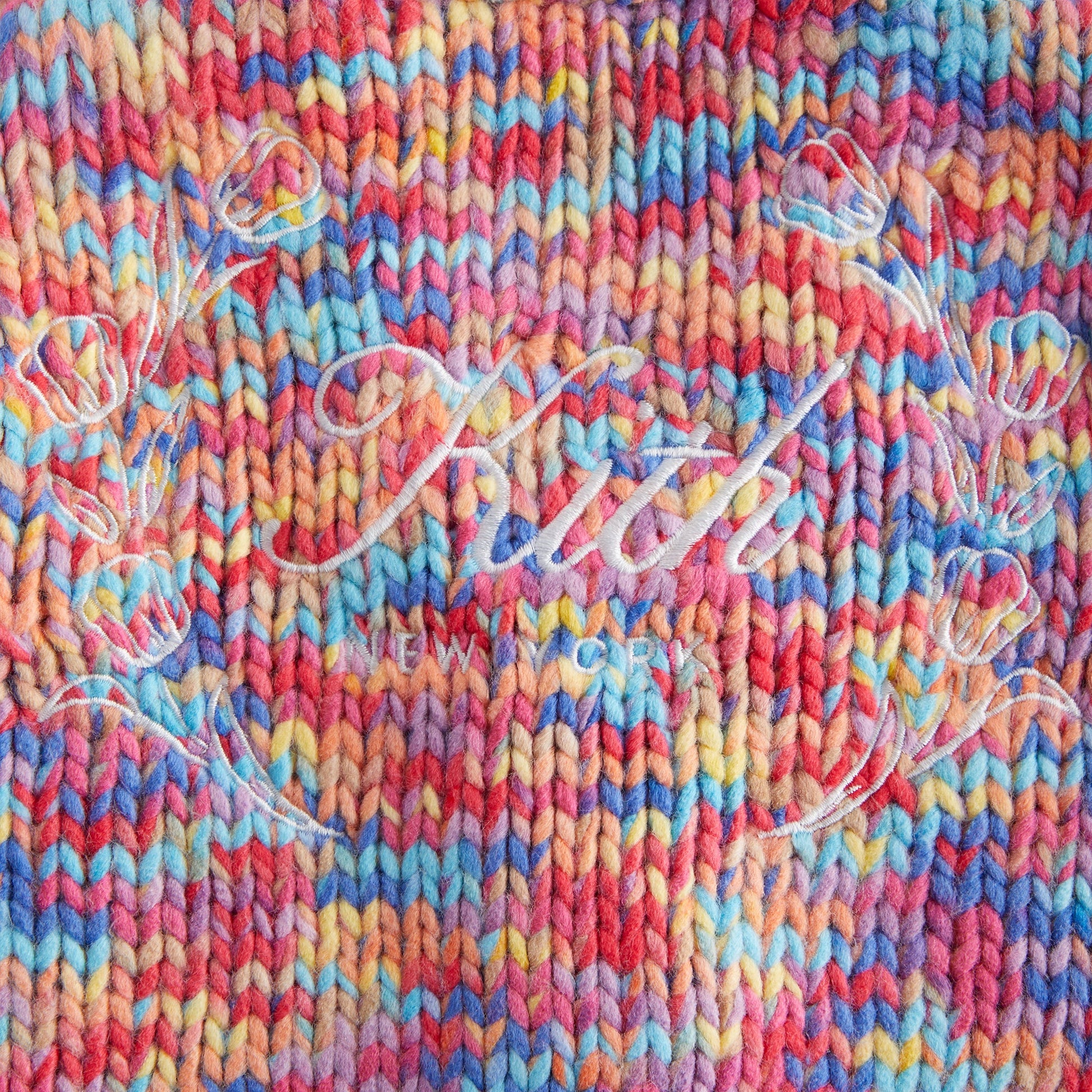 Kids Kith Kith Kids Weirfield Logo Space Dye Cardigan - Fervor
