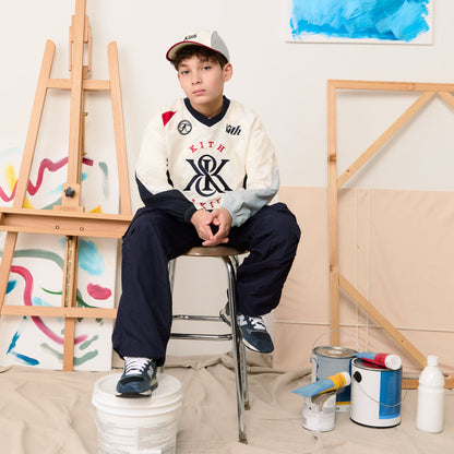 Kids Kith Kith Kids Dayton Pullover - Sandrift