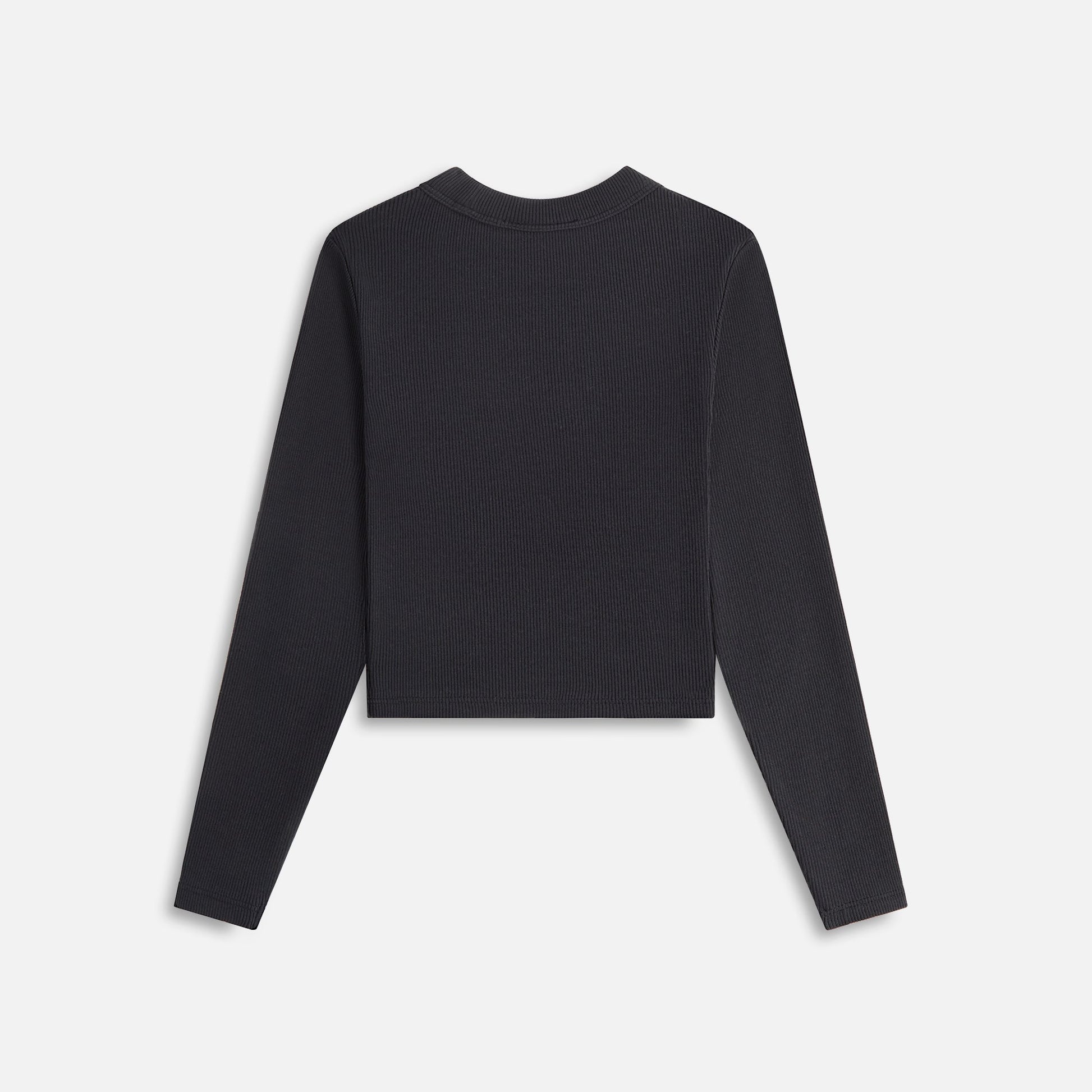 Kids Kith Kith Kids Long Sleeve Mulberry Tee - Black