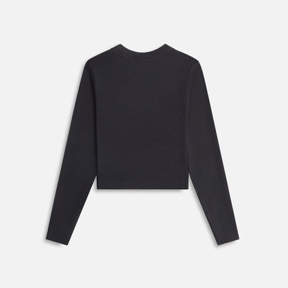 Kids Kith Kith Kids Long Sleeve Mulberry Tee - Black