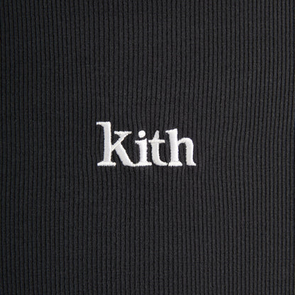 Kids Kith Kith Kids Long Sleeve Mulberry Tee - Black