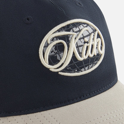 Kids Kith Kith Kids Just Us Pinch Crown Snapback - Nocturnal