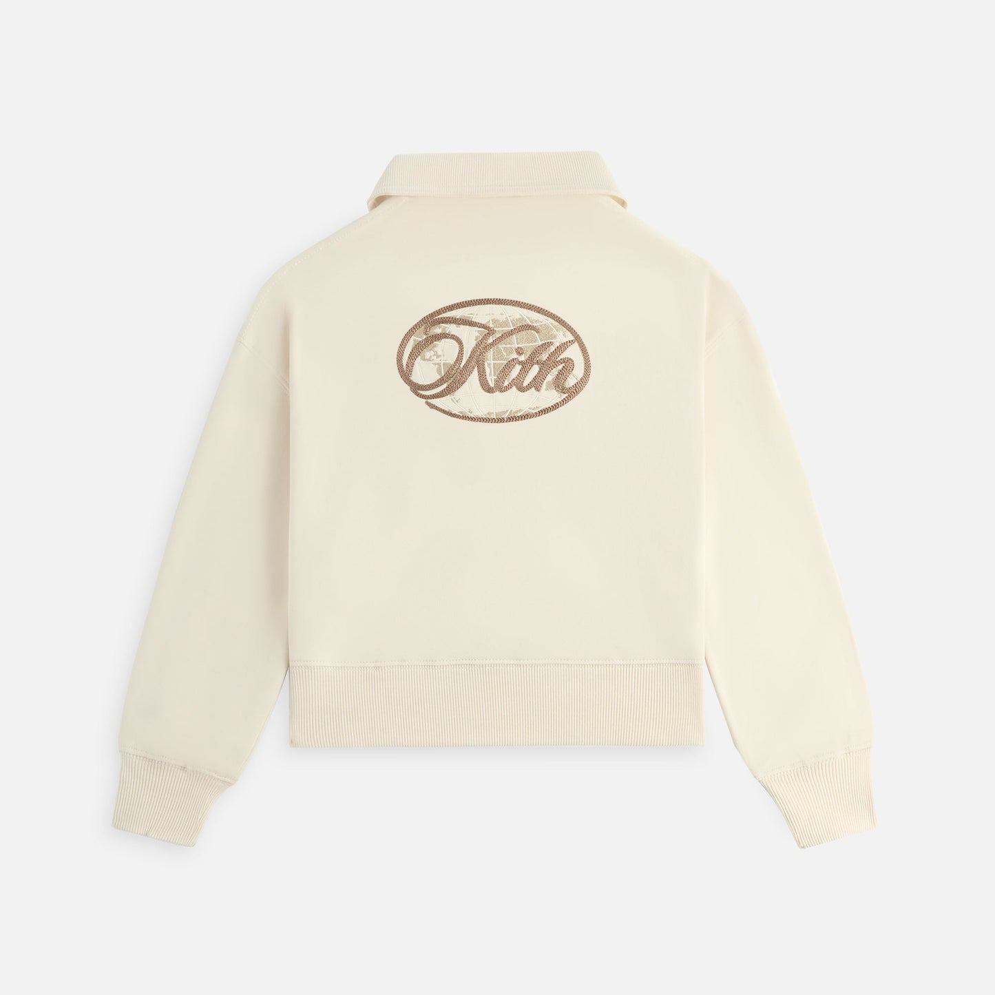 Kids Kith Kith Kids Nelson Quarter Zip Rugby - Waffle