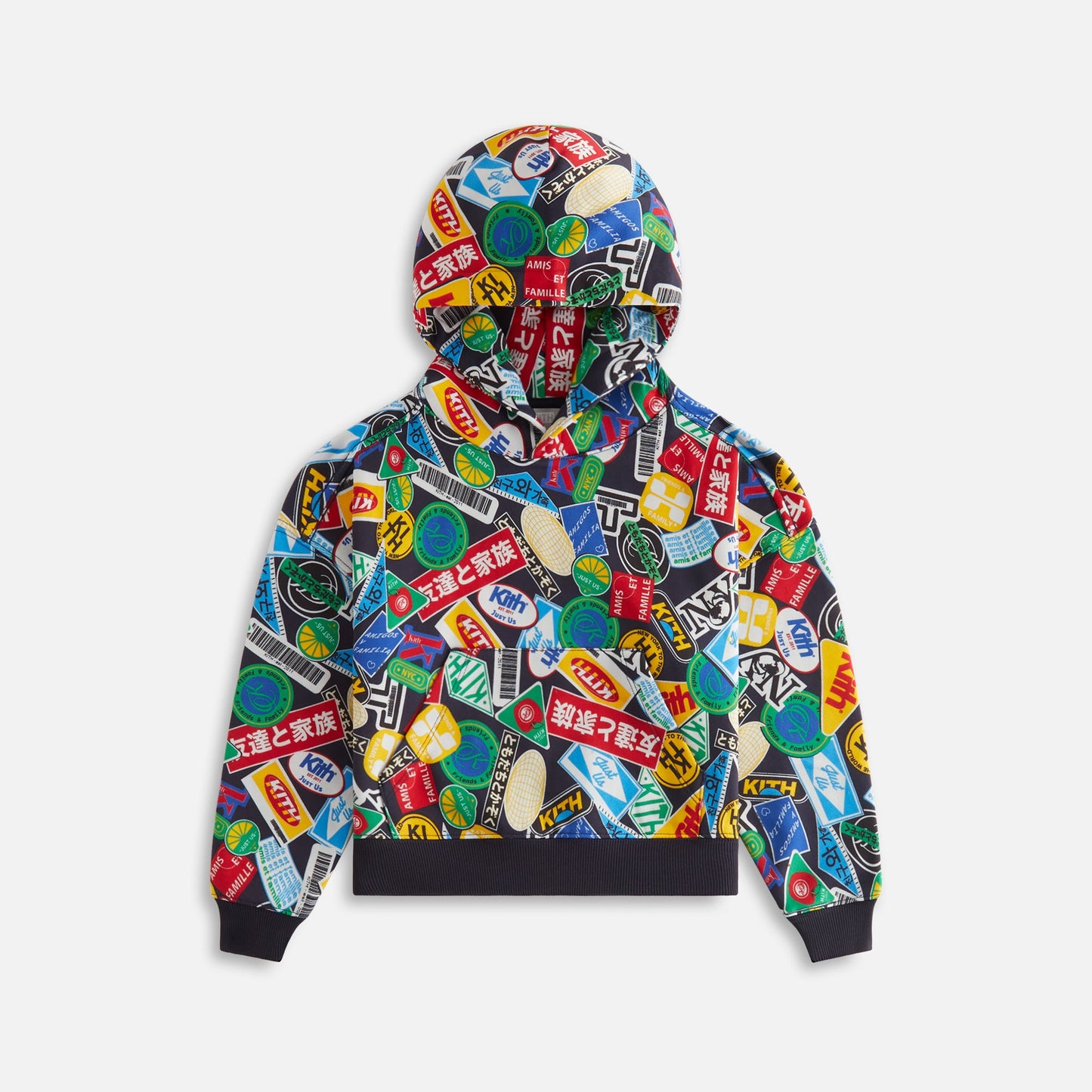 Kids Kith Kith Kids Friends and Family Nelson Hoodie - Nocturnal