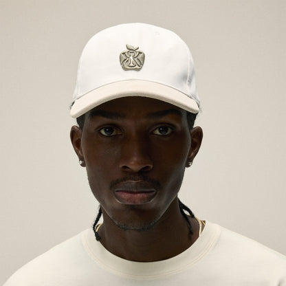 Men Kith Kith Two Tone Suede Brim Aaron Classic Cap - White