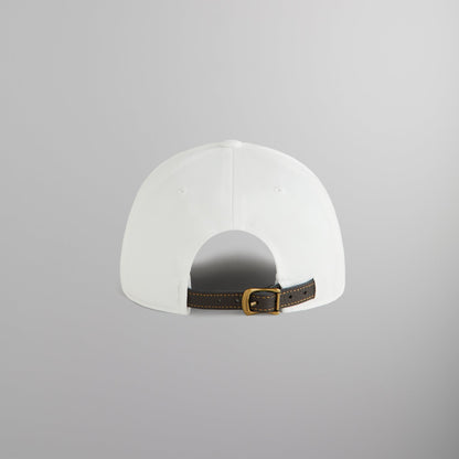 Men Kith Kith Two Tone Suede Brim Aaron Classic Cap - White