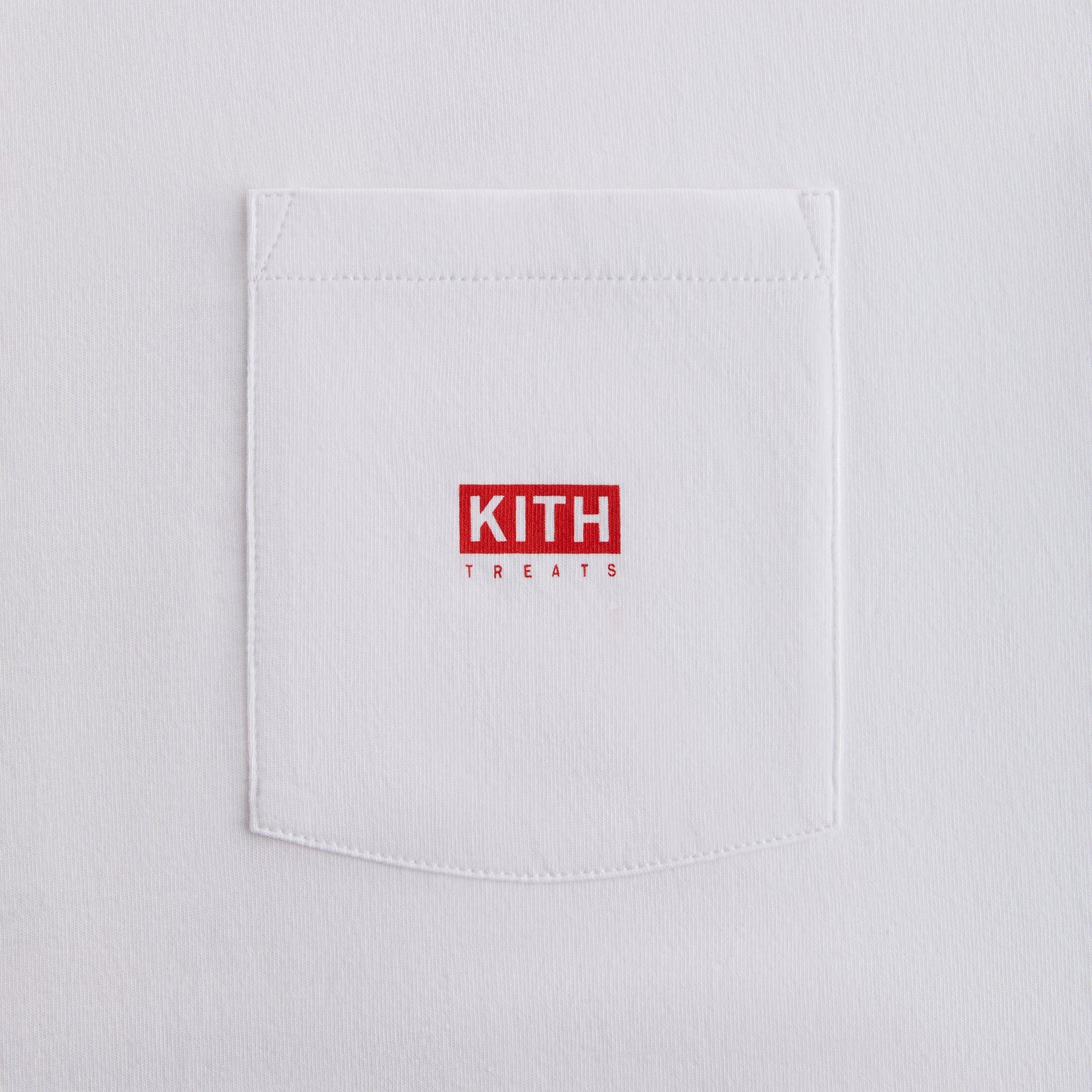 Men Kith Kith Treats Hotline Pocket Tee - White