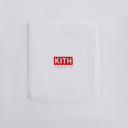 Men Kith Kith Treats Hotline Pocket Tee - White