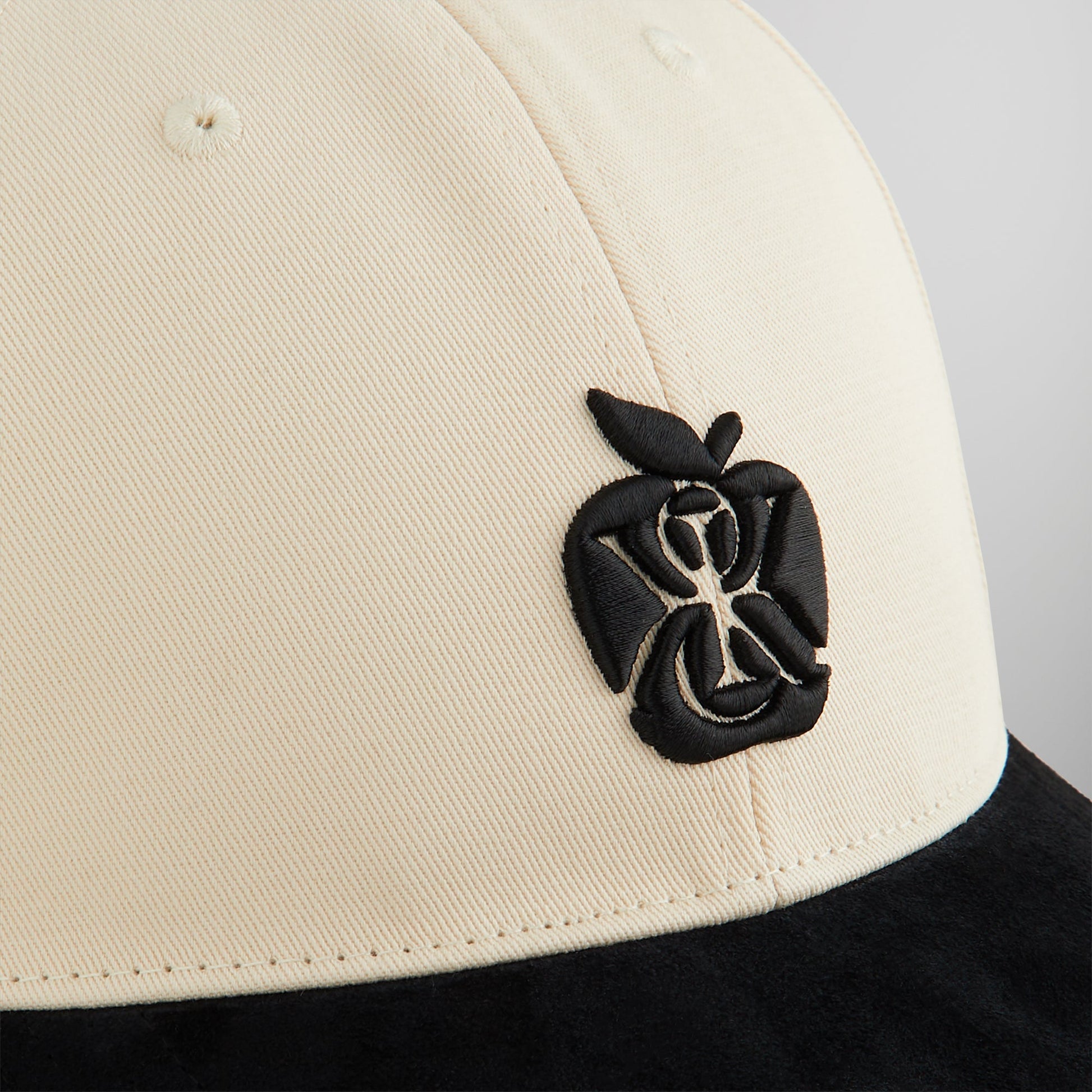 Men Kith Kith Two Tone Suede Brim Aaron Classic Cap - Black
