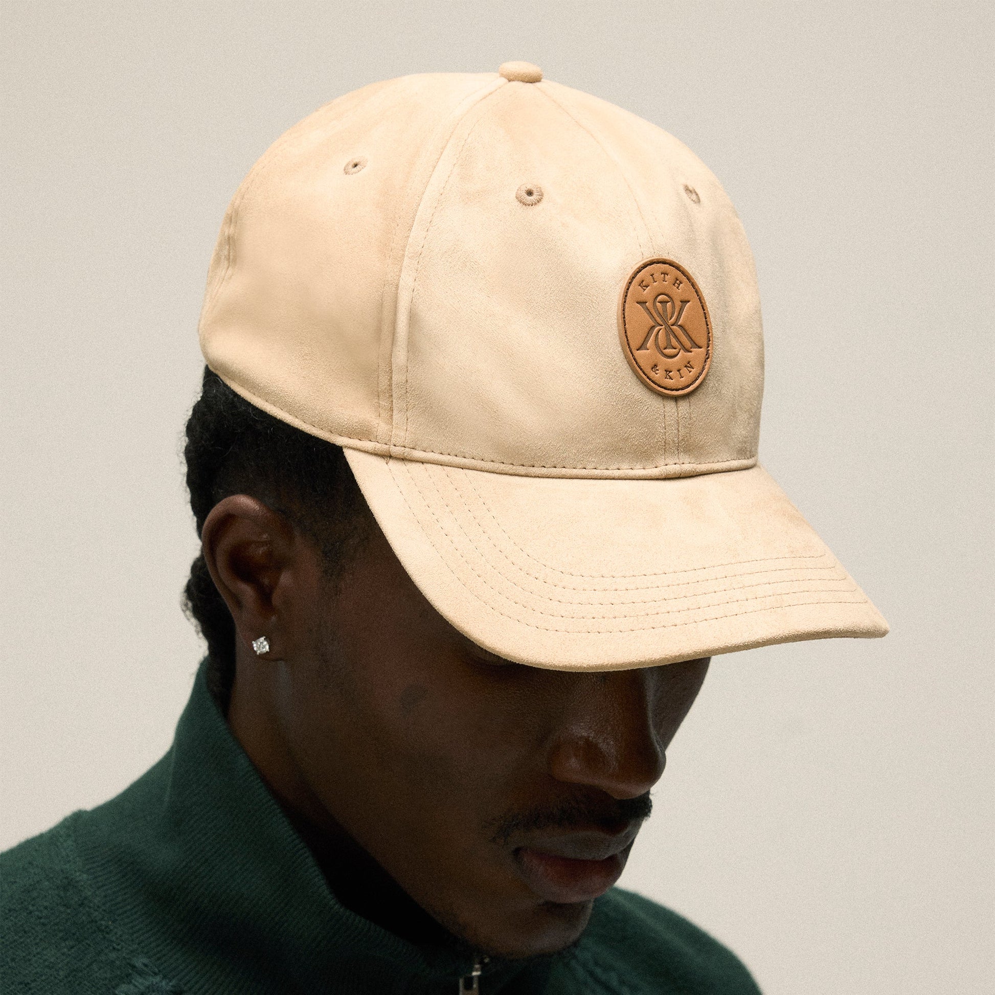 Men Kith Kith Microsuede Aaron Classic Cap - Canvas