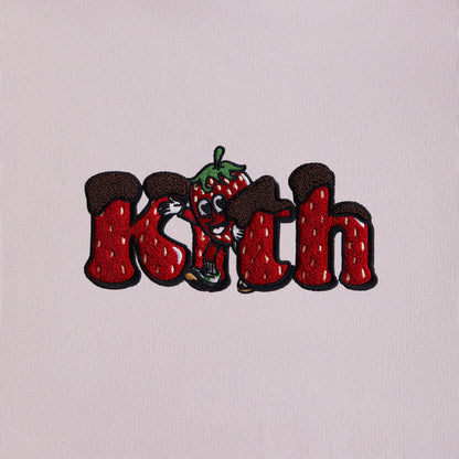 Men Kith Kith Treats Strawberry Williams III Hoodie - Bloom